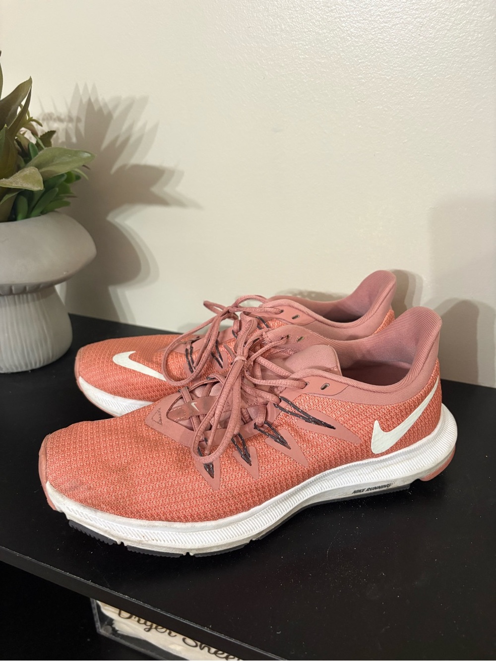 Nike Women’s Coral/Blush Athletic Running Shoes